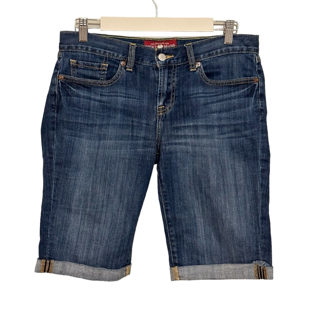 Lucky Brand Beachcomber Bermuda Midi Jeans. Size 6/28